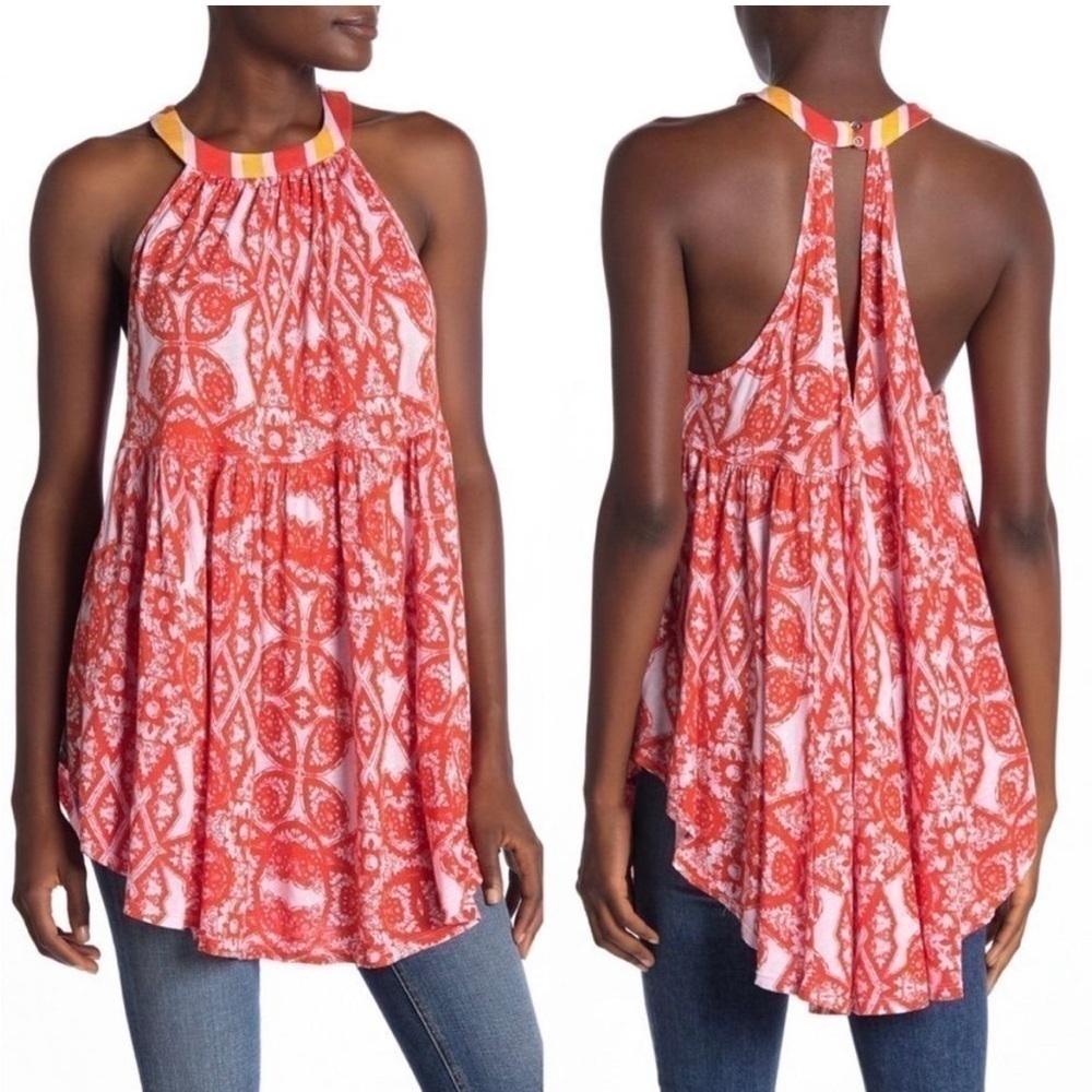 NWOT Free People Mimi Tunic Blouse Size XS